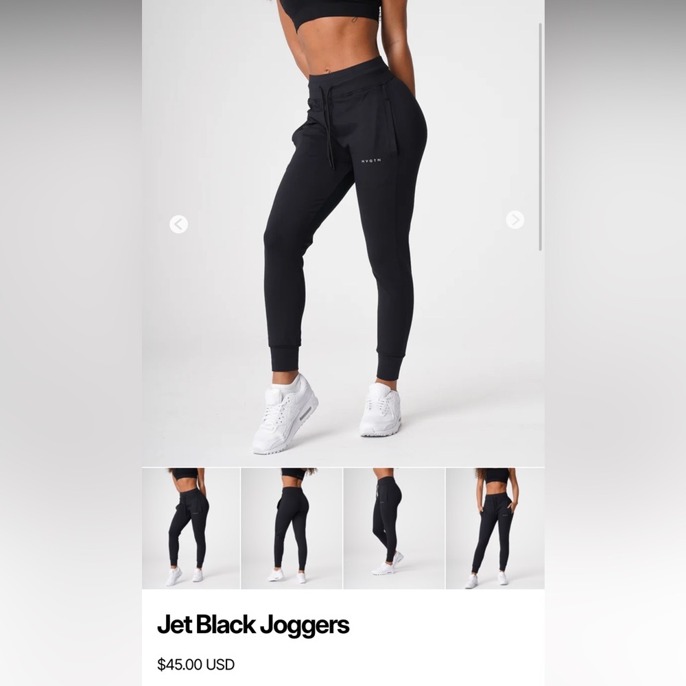 Black Joggers